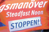 Wir rufen auf zur Demo gegen "Steadfast Noon"